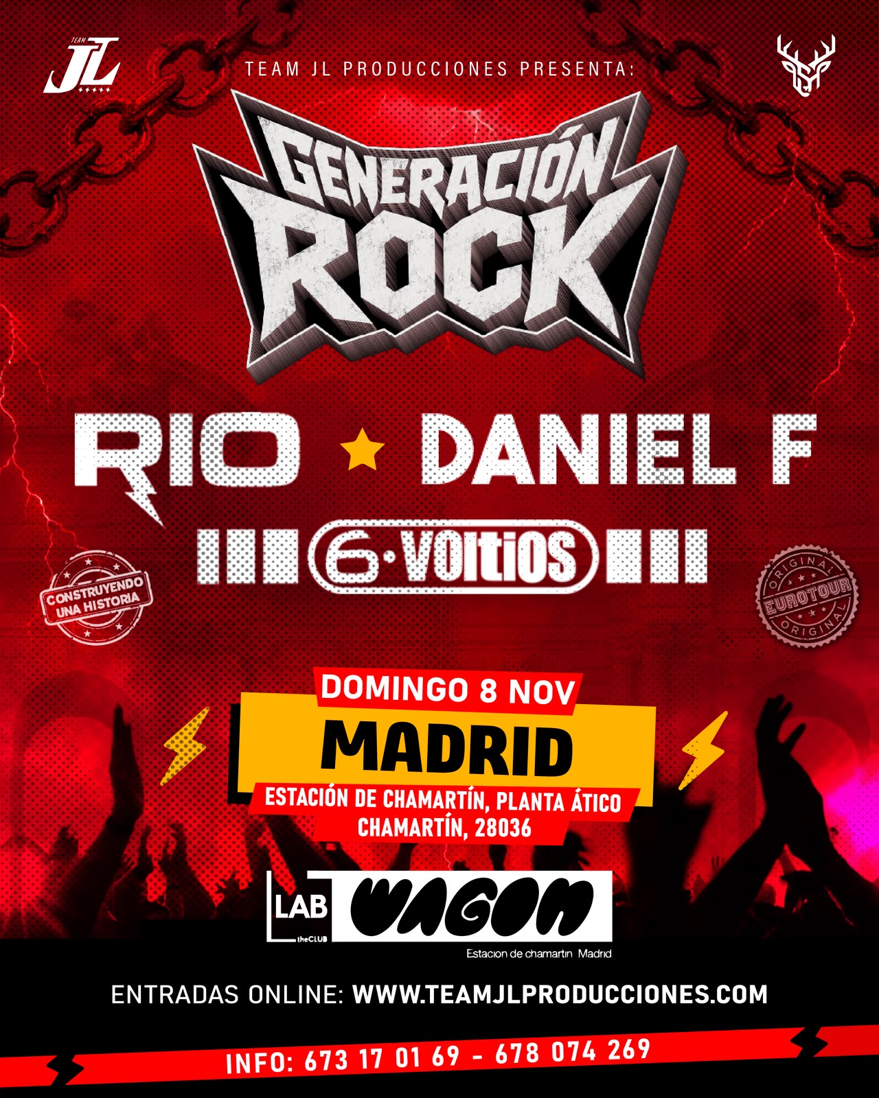 Flyer Concierto Madrid